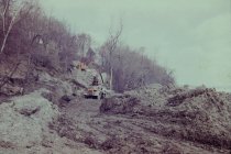 New beach road under construction